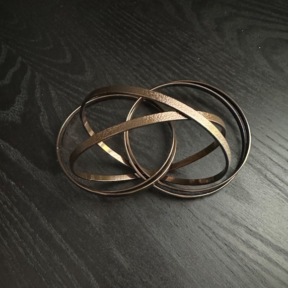Macy’s | Interlocking Bronze Bangles NWOT - Picture 7 of 9